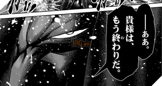 Spoiler Kengan Omega chap 91: Ăn chưởng lật mặt nhưng Lu Tian vẫn áp đảo Agito! 3