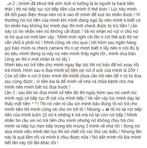 Sena lại tạo biến lớn, trộm tiền của người yêu đến tận 4 lần, cả tiền chữa bệnh cho mẹ Chubby cũng không tha 2