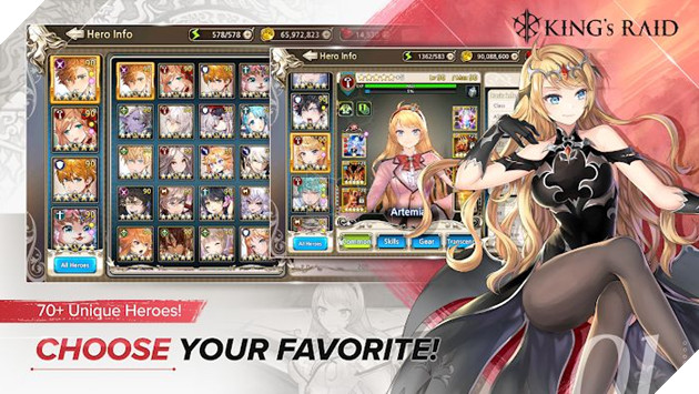 Tải game King's Raid (MOD, Vô hạn MP/Skill) và Gift Code