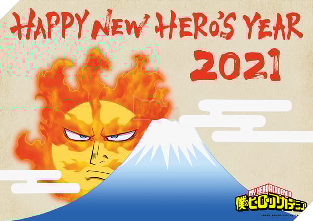 Hóng Tết hơn bao giờ hết với loạt ảnh Chúc Mừng Năm Mới 2021 từ các manga Nhật Bản 2