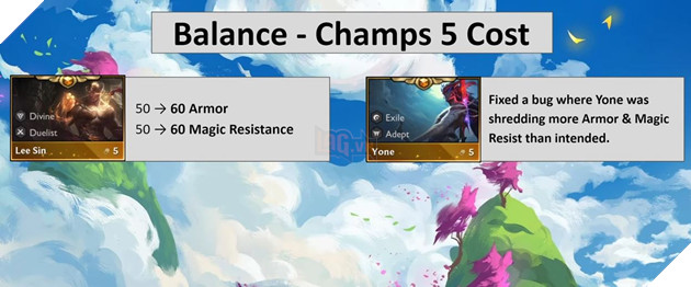 DTCL: Chi tiết bản cập nhật 11.1 - Cân bằng nhẹ trước khi thay đổi meta sang Mùa 4.5 6