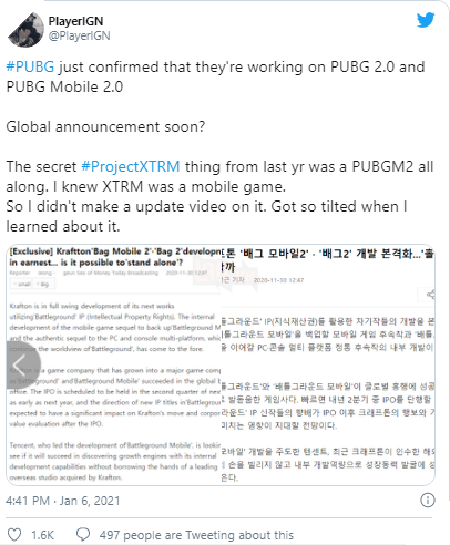 PUBG 2 được cho là đang hoạt động cho cả PC / Console và Mobile 4