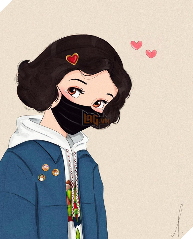 Các công chúa Disney trông ra sao khi sống ở thời COVID-19? 6