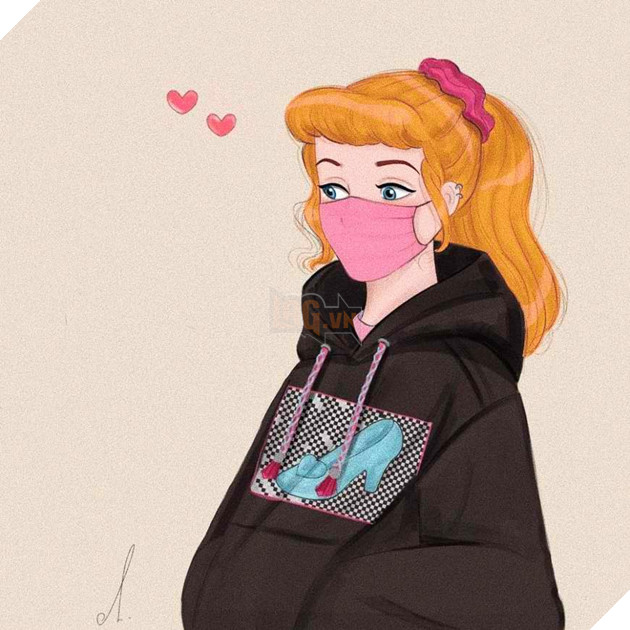 Các công chúa Disney trông ra sao khi sống ở thời COVID-19? 10