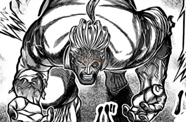 Dự đoán spoiler Kengan Omega chap 93: Lu Tian là người tộc Kure nhưng vẫn bị Agito đấm vỡ mồm 3