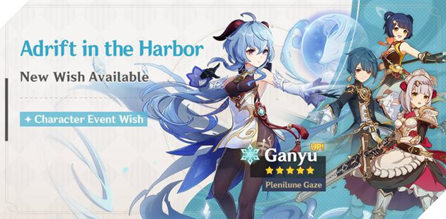 Genshin Impact: Hé lộ thời điểm xuất hiện của nhân vật 5 sao Ganyu