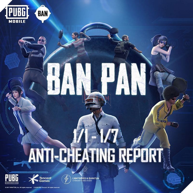 Hack PUBG Mobile: Hệ thống chống gian lận mới cấm 1.754.008 tài khoản trong tuần này