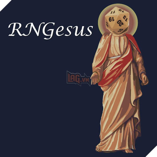 RNGesus Hearthstone Magic: The Gathering text religion art