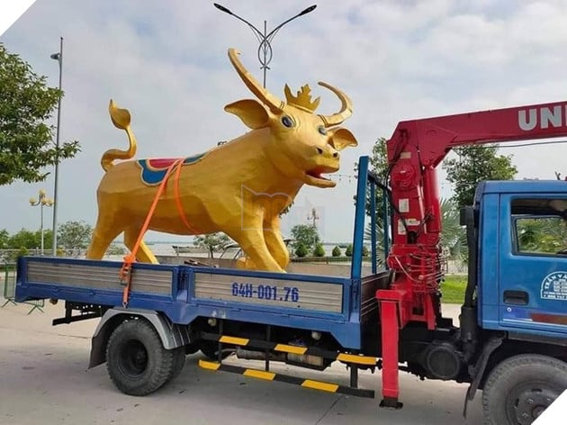 linh vật trâu vàng 2021