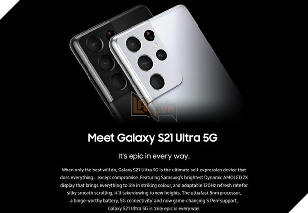 Samsung Galaxy S21 Ultra chính thức ra mắt: chip Exynos 2100 mạnh mẽ, camera 108 Megapixel, màn hình 120Hz và nhiều hơn thế nữa.