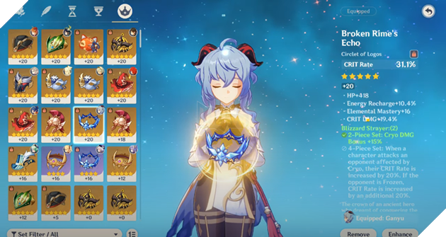 Genshin Impact: Mẹo xây dựng Ganyu trở thành phù thủy mạnh mẽ nhất 9