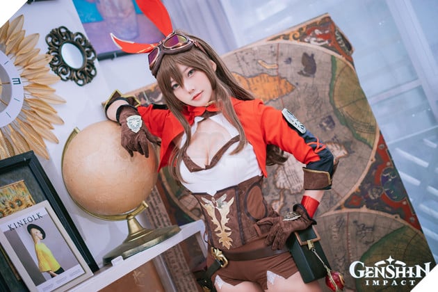 cosplay Genshin Impact amber