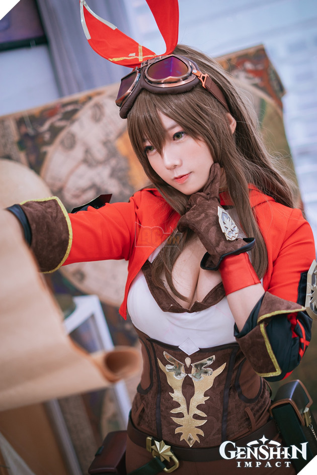 cosplay Genshin Impact amber