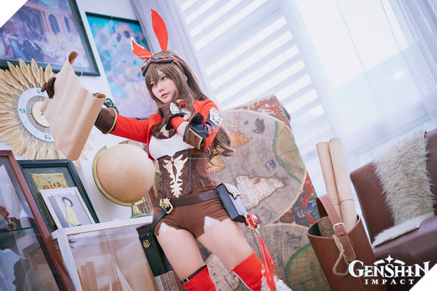 cosplay Genshin Impact amber