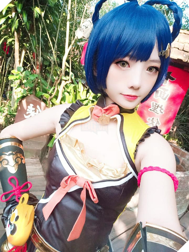 cosplay Genshin Impact xiangling