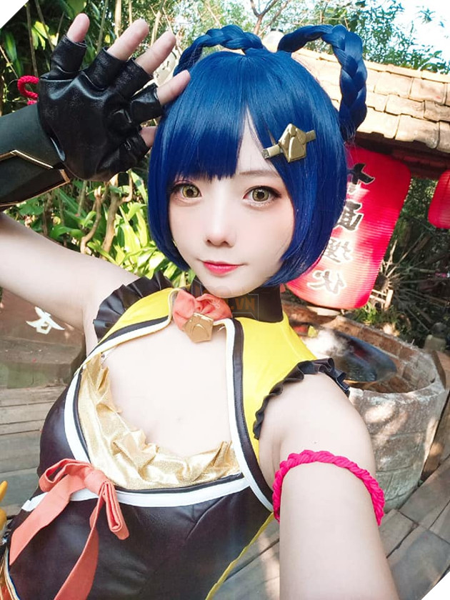 cosplay Genshin Impact xiangling