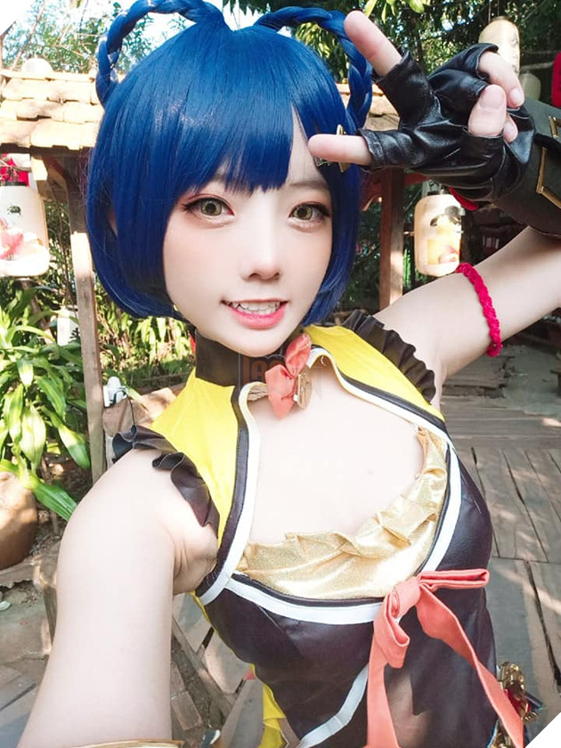 cosplay Genshin Impact xiangling