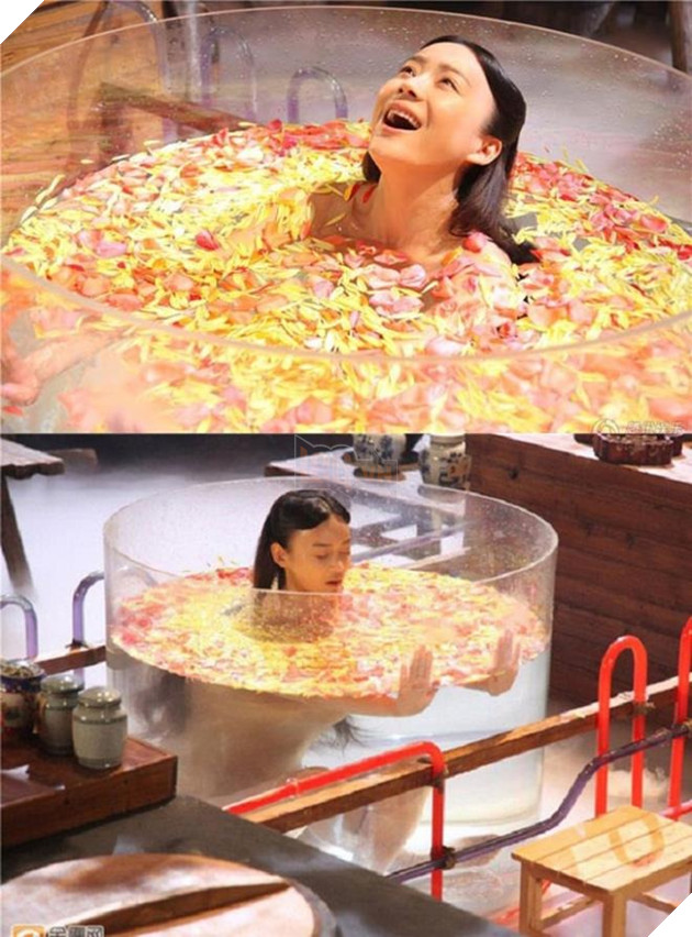 Bóc mẽ sự thật lừa dối sau cảnh 18+ mỹ nữ tắm bồn trong những bộ phim cổ trang