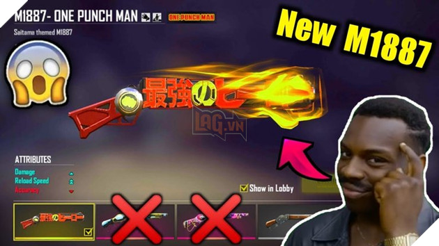 Free Fire: Các thuộc tính Skin One Punch Man M1887, Chiến thuật lối chơi và hơn thế nữa! 6