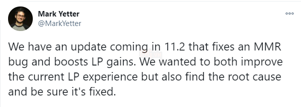 LMHT: Riot khăng định sẽ tăng thêm điểm rank cho người chơi sau khi phiên bản 11.2 được cập nhật 4