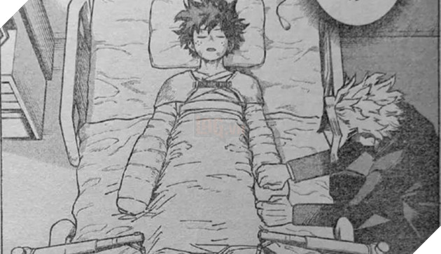 Spoiler My Hero Academia chap 298: Bakugo, Todoroki tỉnh lại sau trận chiến nhưng Deku thì... 3