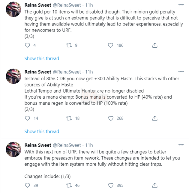 LMHT: Riot Games bất ngờ hé lộ những thay đổi thú vị trong chế độ URF phiên bản 2021 2