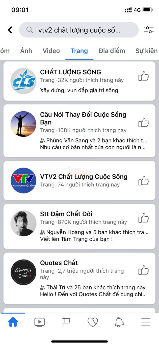 Facebook bất ngờ bị lỗi và khiến cho hàng loạt trang tin tức của VTV bay màu không rõ lý do 3
