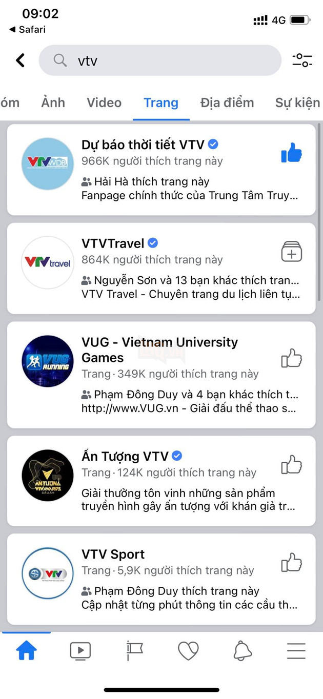 Facebook bất ngờ bị lỗi và khiến cho hàng loạt trang tin tức của VTV bay màu không rõ lý do 4
