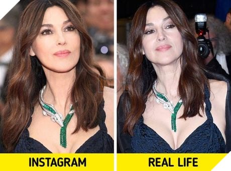 Bóc trần sự khác nhau một trời một vực giữa ảnh Instagram và thực tế của sao Hollywood
