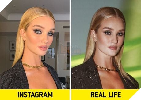 Bóc trần sự khác nhau một trời một vực giữa ảnh Instagram và thực tế của sao Hollywood 7