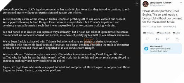 Khi họa sĩ game Devil Engine kêu gọi người hâm mộ ... đừng mua game 2