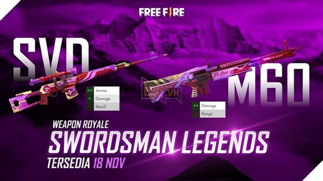 Free Fire: Làm thế nào để có được Skin SVD Swordsman Legends độc quyền? 2