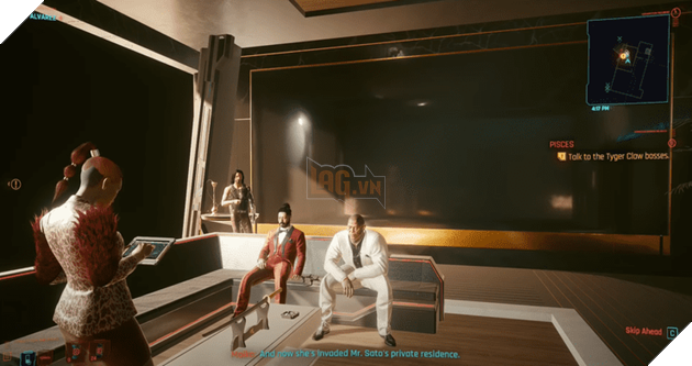 Cyberpunk 2077: Lựa chọn tốt nhất, Kết quả và Phần thưởng nhiệm vụ phụ Pisces 7