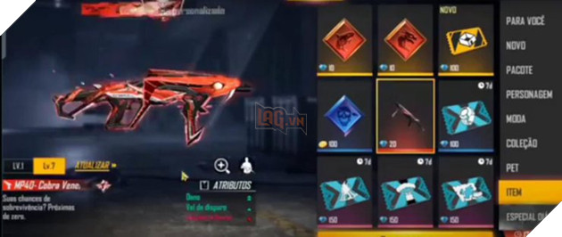 Free Fire sắp nhận được skin súng tiến hóa mới 'Cobra MP40' 11