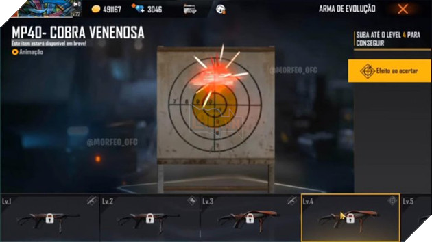 Free Fire sắp nhận được skin súng tiến hóa mới 'Cobra MP40' 5