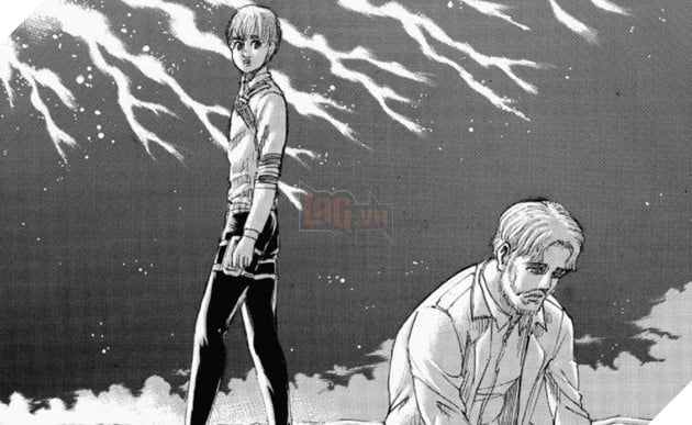 Spoiler Attack On Titan chap 137: Địa Chấn dừng lại, Zeke hi sinh, Titan Thủy Tổ mất đầu!