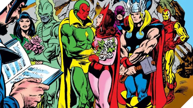 wanda vision cưới nhau