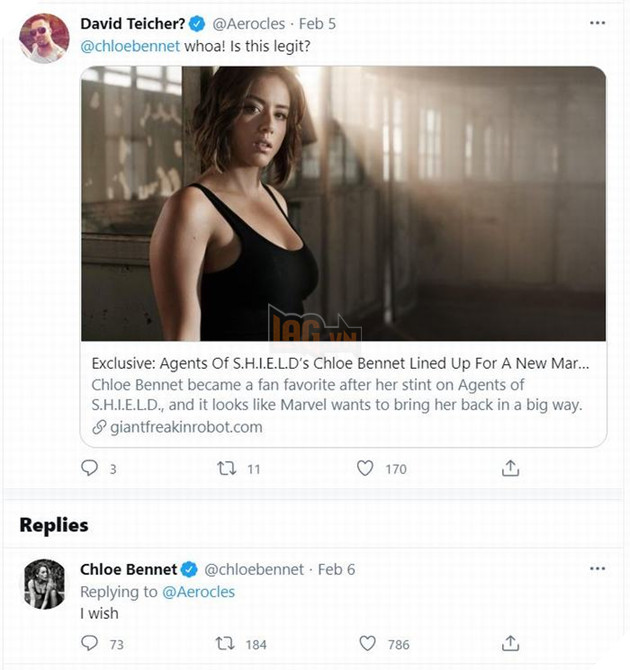 Chloe Bennet nói gì về tin đồn cô trở lại với vai Quake trong MCU? 2