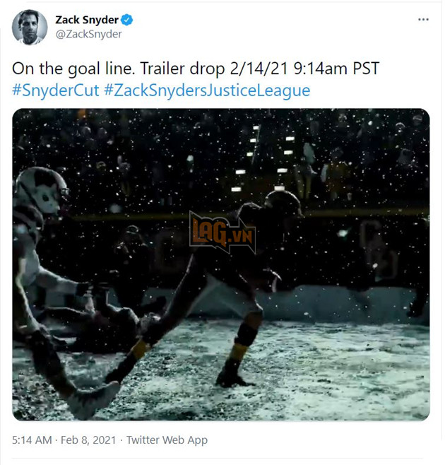 Zack Snyder chia sẻ những cảnh quay thô của Justice League