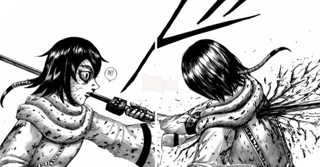 Spoiler Kingdom chap 669: Khương Lễ òa khóc. Cuộc đối đầu kết thúc.