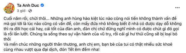 Ngày 29 Tết, Trúc Nhân - Anh Đức đồng loạt đăng status ám chỉ ai đó cực căng, chuyện gì đây? - Ảnh 2.