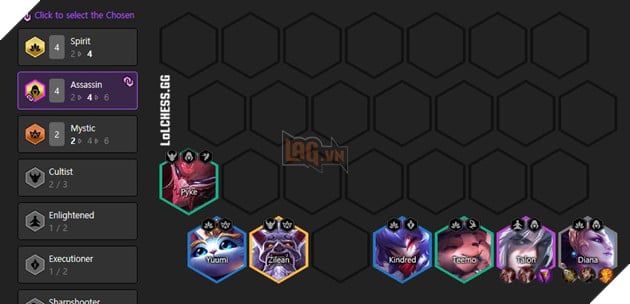 DTCL: Hướng dẫn xây dựng đội hình Diana Sát Thủ Linh Hồn dễ leo rank Kim Cương 11.7 2