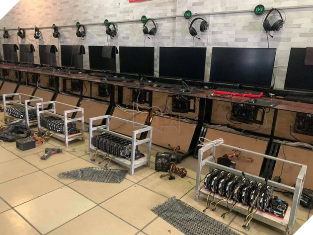 Một phòng game tại Việt Nam được chuyển thành nơi khai thác tiền ảo do COVID-19, kiếm lợi nhuận cao khủng