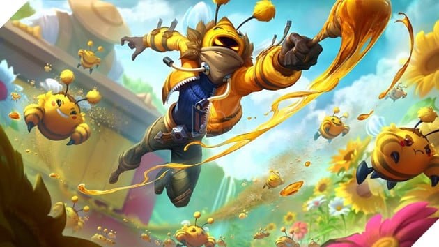Hoãn đợt ra mắt skin mới nhất, Riot Games hé lộ 3 bộ Ong Mật hài hước cho Kog'maw, Yuumi và Malzahar 4