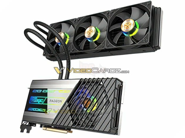 Rò rỉ GPU Sapphire Radeon RX 6900 XT TOXIC, Bộ làm mát 360mm AIO & Thiết kế công suất 450W 4