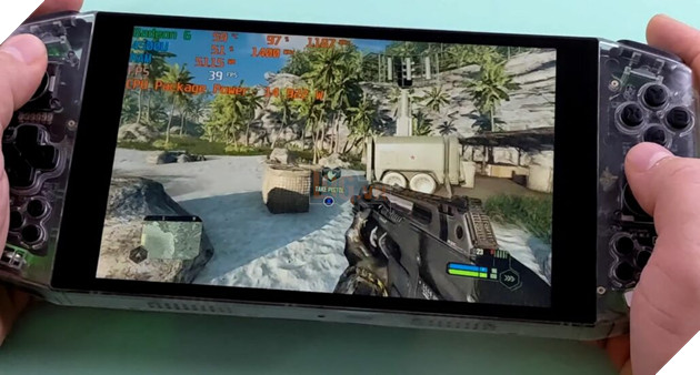 Máy chơi game AYA Neo có thể chạy Crysis Remasted và Cyberpunk 2077 với CPU AMD Ryzen 5 4500U