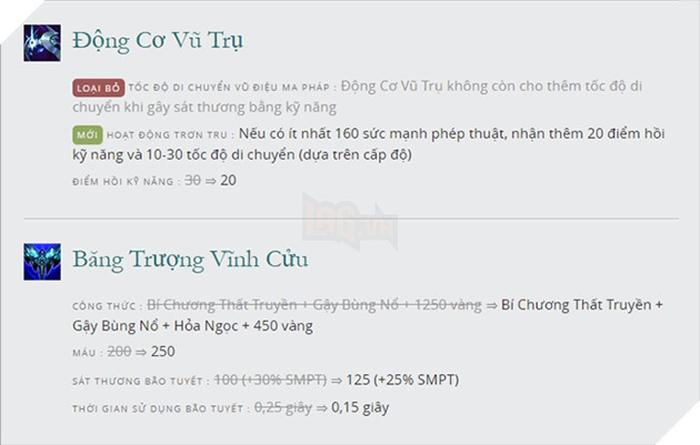 LMHT: Băng Trượng Vĩnh Cữu và Động Cơ Vũ Trụ đang là trấn phái của các tướng Pháp sư tại phiên bản 11.4