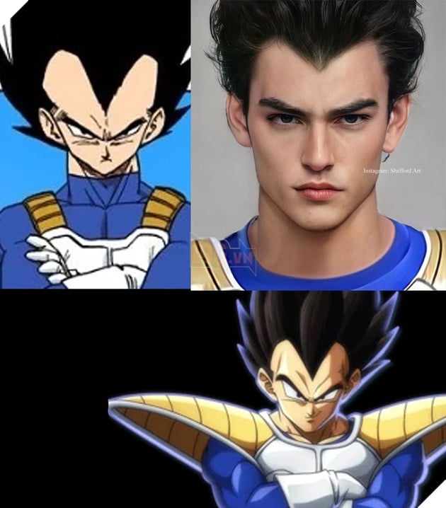 vegeta người thật