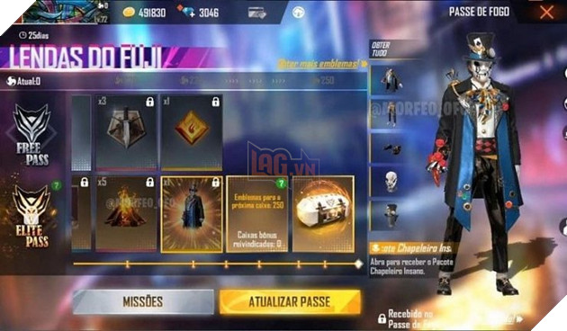 Garena Free Fire Elite Pass Season 34 Rò rỉ Phần thưởng, Giá và Ngày phát hành 4