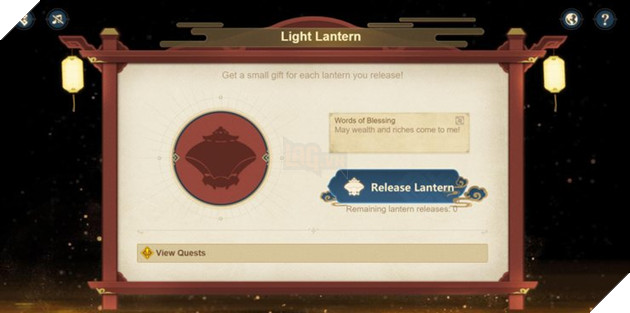 Sự kiện web Genshin Impact: Sự kiện Wish Upon A Lantern với nhiều phần thưởng hấp dẫn 5